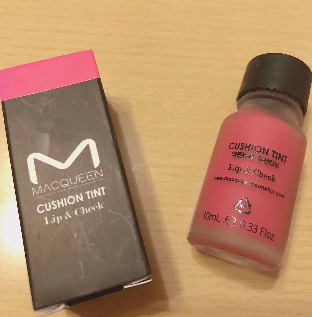 エアフィットクッションティント/MACQUEEN NEWYORK/リップティントを使ったクチコミ(1枚目)