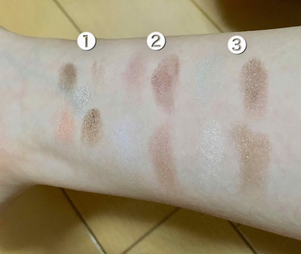 ファイブレイヤーズシャドウ N FS04 ピーチブラウン/excel/アイシャドウパレットを使ったクチコミ（2枚目）