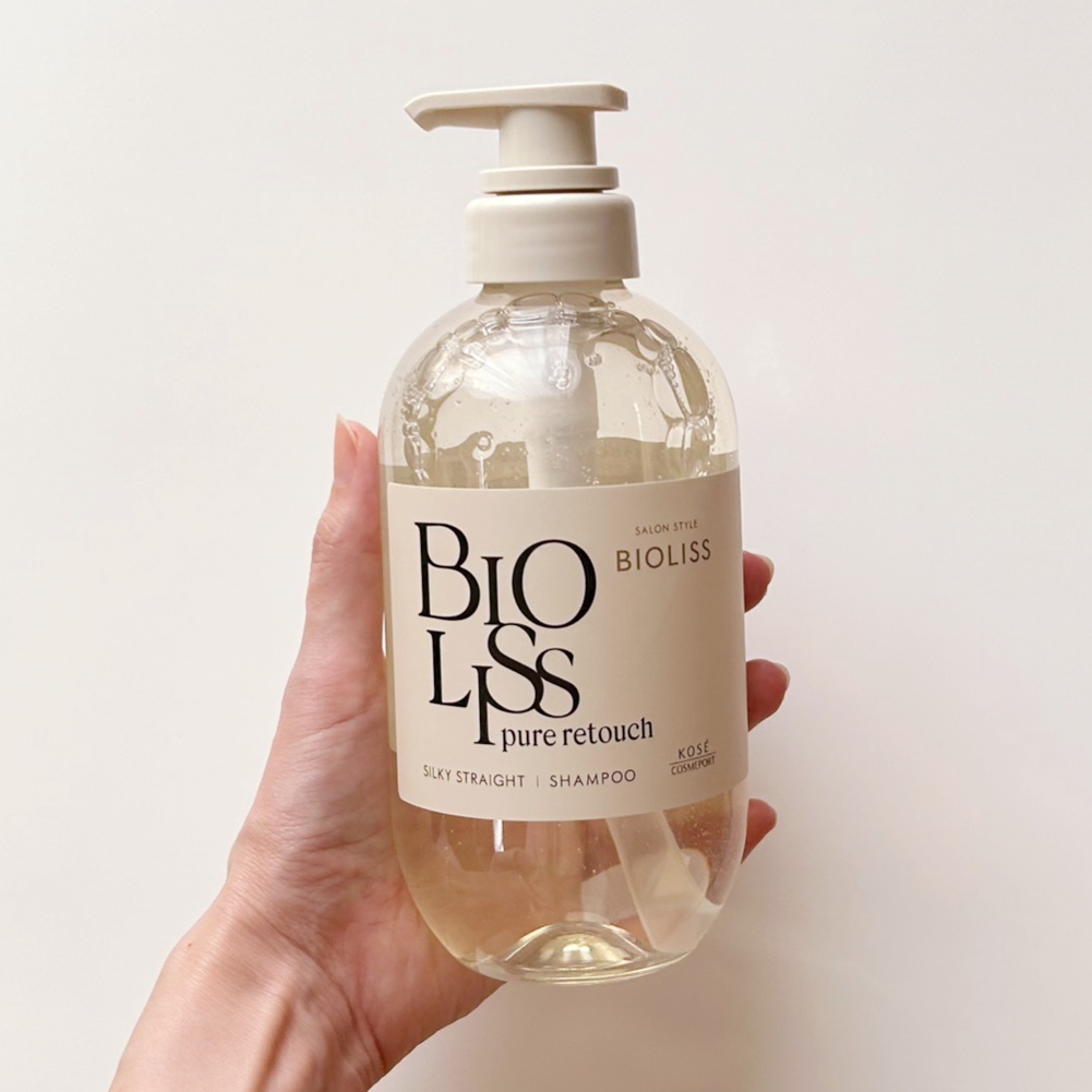 SS ビオリス ピュアレタッチ うねさぁら シャンプー/ヘアコンディショナー シャンプー本体 480ml/SSビオリス/市販シャンプーを使ったクチコミ（3枚目）