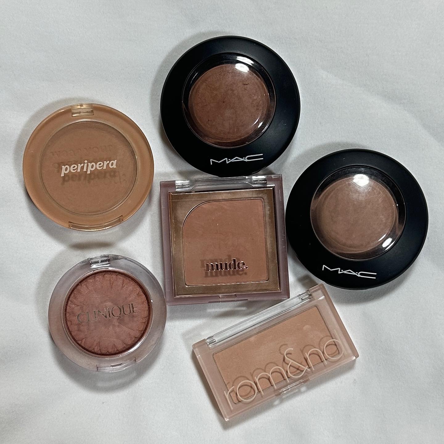 ピュア ブラッシュド サンシャイン チーク/PERIPERA/パウダーチークを使ったクチコミ（1枚目）