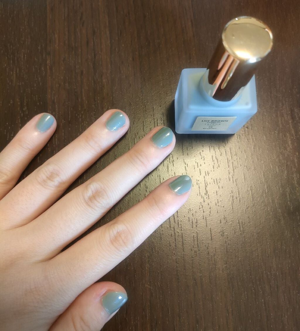 たぬぽん on LIPS 「✾LILLBROWNto/oneネイルポリッシュ✾75MYLO..」(2枚目)