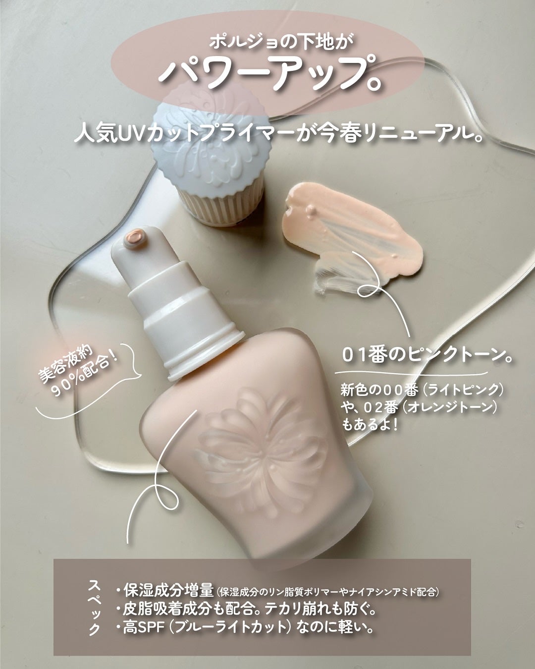 プロテクティング プライマー/PAUL & JOE BEAUTE/化粧下地を使ったクチコミ(2枚目)