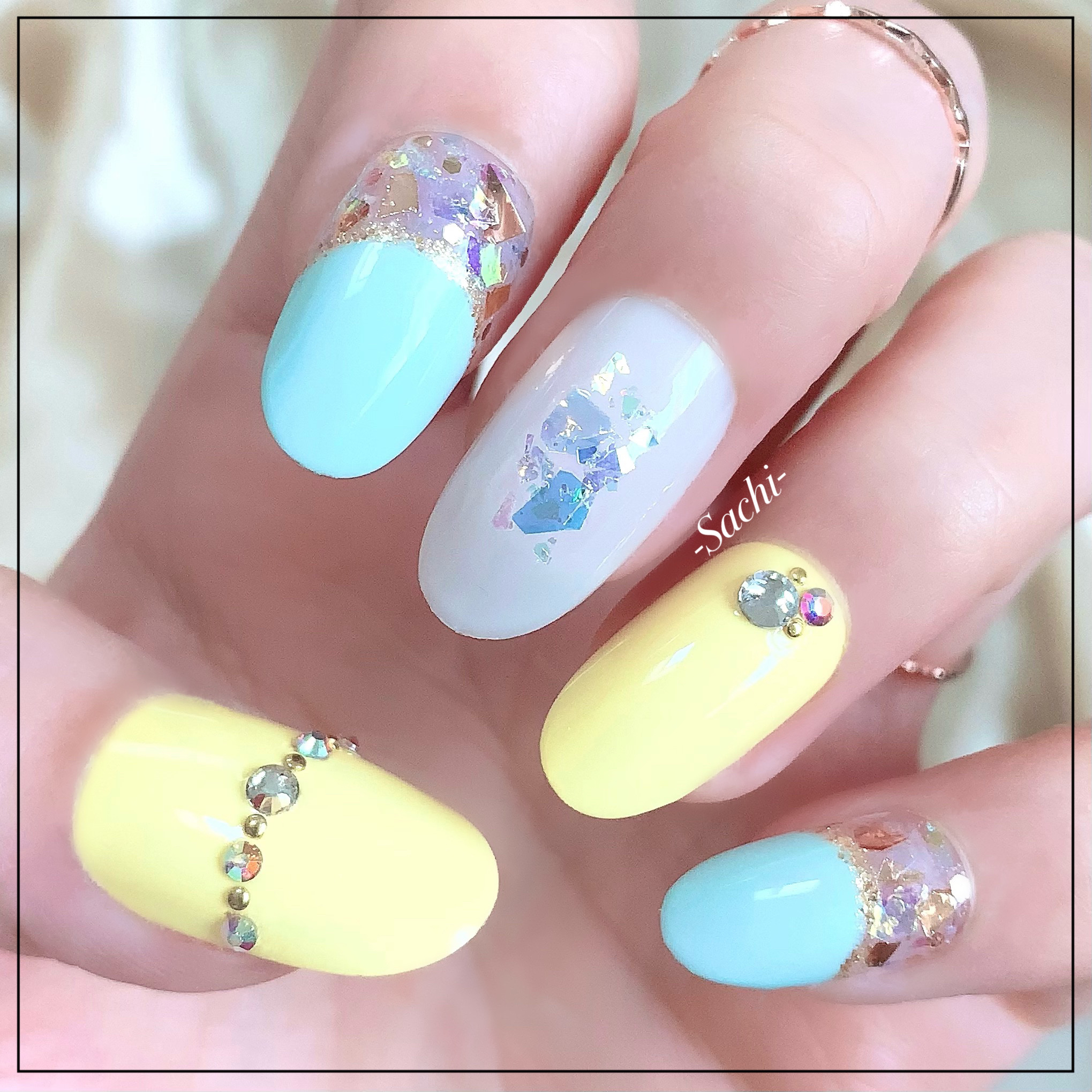 ネイルカラー 19 タルト オ シトロン/PAUL & JOE BEAUTE/マニキュアを使ったクチコミ（2枚目）