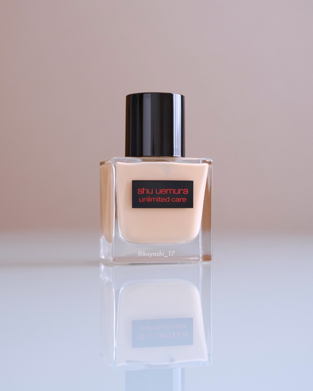 アンリミテッド ケア ツヤ セラム ファンデーション/shu uemura/リキッドファンデーションを使ったクチコミ（1枚目）