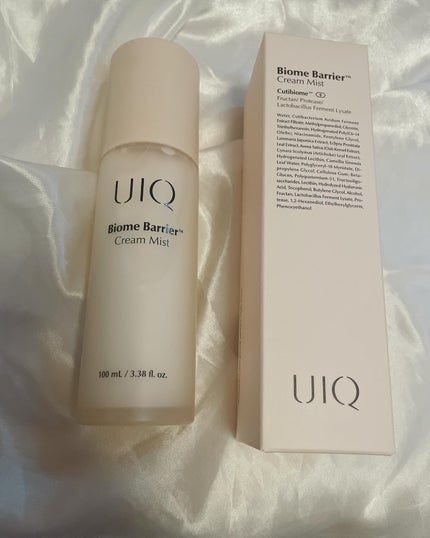 バイオームバリア クリームミスト/UIQ/ミスト状化粧水を使ったクチコミ(1枚目)