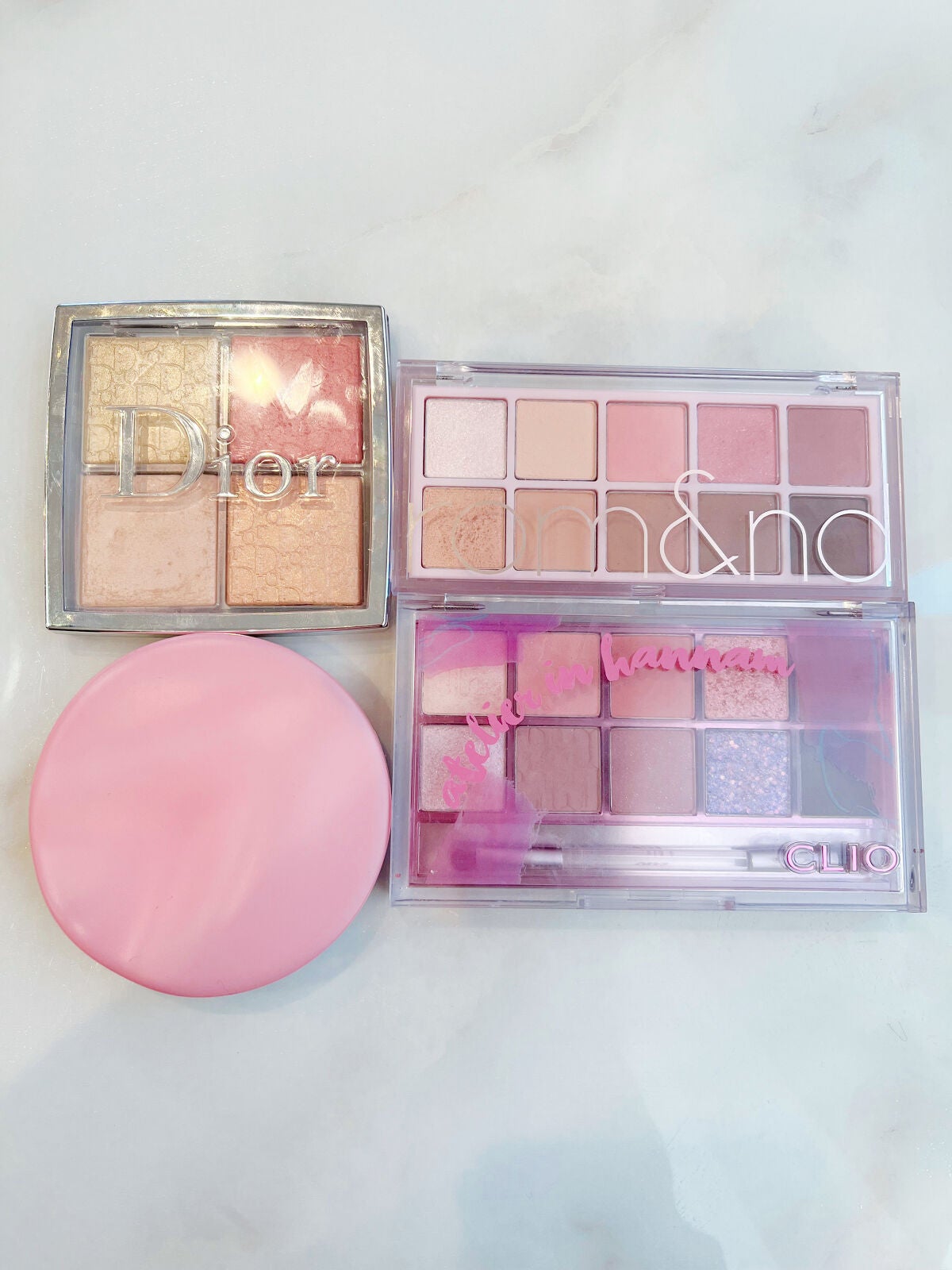 ディオール バックステージ フェイス グロウ パレット/Dior/ハイライトを使ったクチコミ(2枚目)