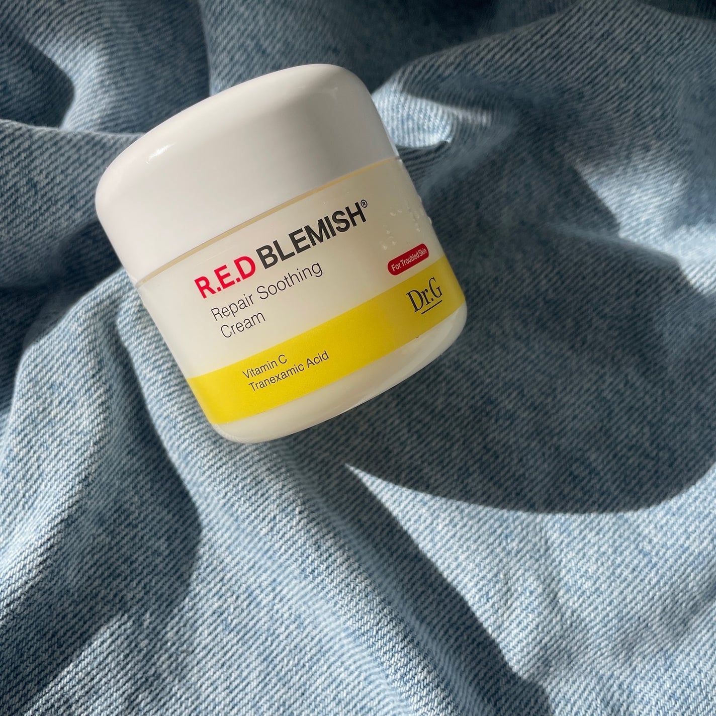 レッドブレミッシュ リペアスージングクリーム/Dr.G/フェイスクリームを使ったクチコミ(2枚目)