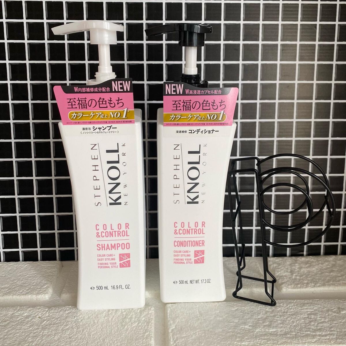 カラーコントロール シャンプー W/コンディショナー W/スティーブンノル ニューヨーク/市販シャンプーを使ったクチコミ(1枚目)
