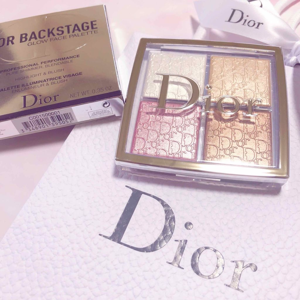 ディオール バックステージ フェイス グロウ パレット/Dior/ハイライトを使ったクチコミ(1枚目)