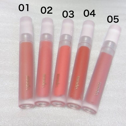 ソフトブラーティント/mude/リップティントを使ったクチコミ(3枚目)