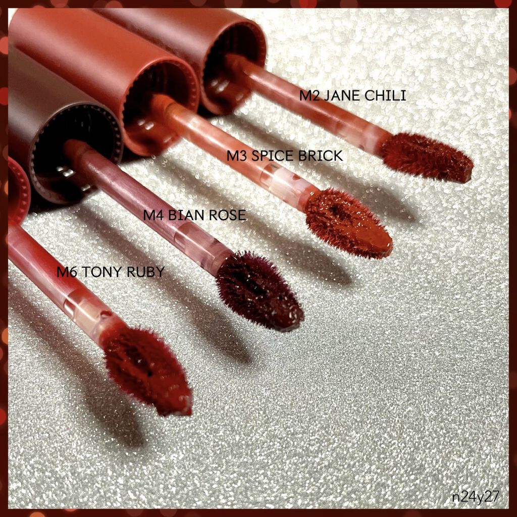 バイト ザ ビート メロウ ティント/MERZY/リップティントを使ったクチコミ（1枚目）