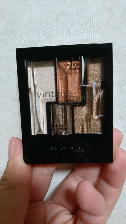 ヴィンテージモードアイズ/KATE/アイシャドウパレットを使ったクチコミ(3枚目)