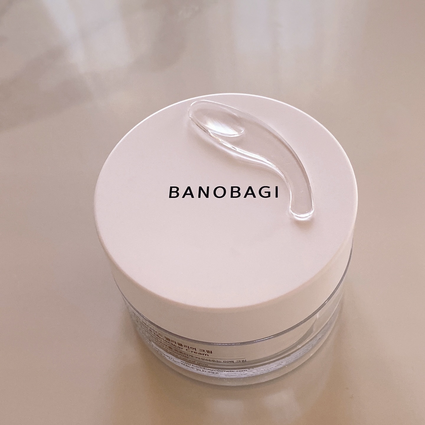 アルファラディアンスメラクリア クリーム/BANOBAGI/フェイスクリームを使ったクチコミ（3枚目）