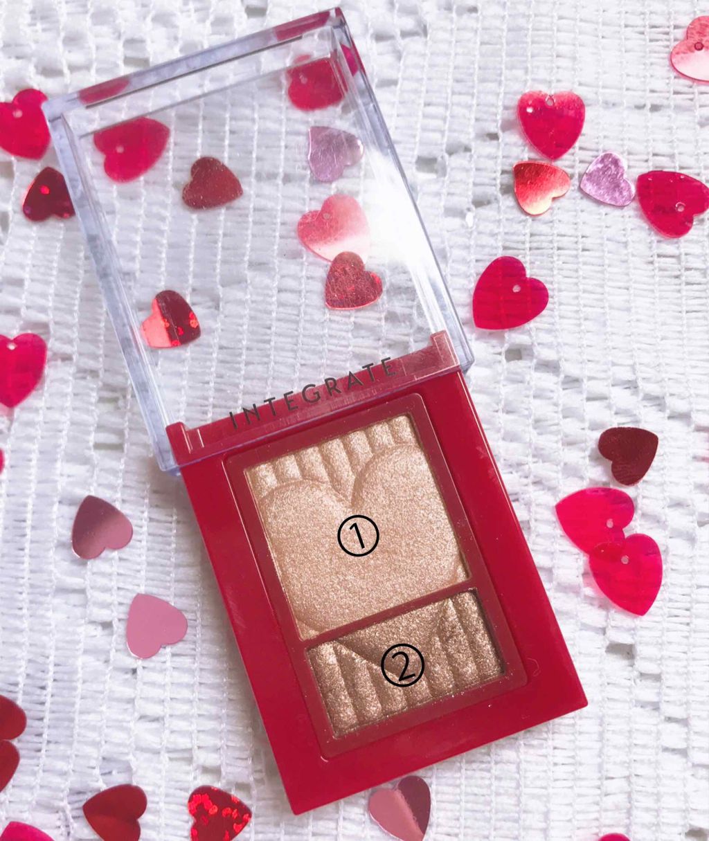 ワイドルックアイズ/インテグレート/アイシャドウパレットを使ったクチコミ（2枚目）