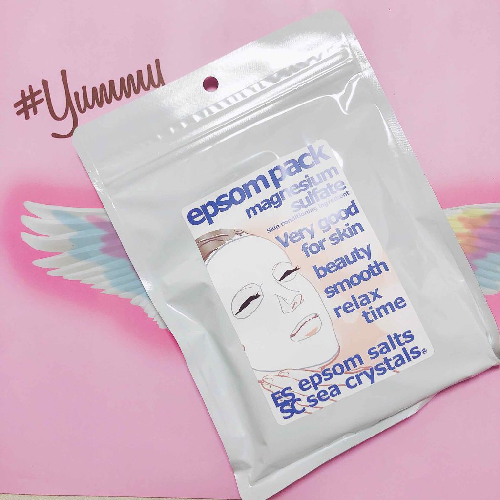 エプソムパック/sea crystals/シートマスク・パックを使ったクチコミ（1枚目）
