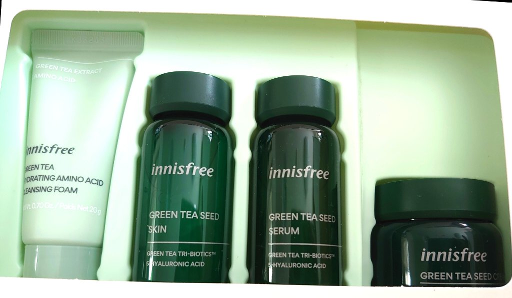 グリーンティー スキンケア トライアルセット/innisfree/化粧水を使ったクチコミ（2枚目）