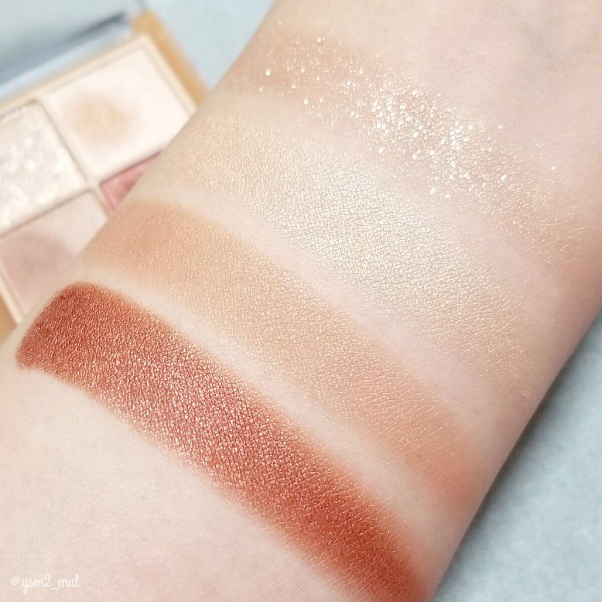 ベージュトーンアイシャドウ/CEZANNE/アイシャドウパレットを使ったクチコミ(5枚目)