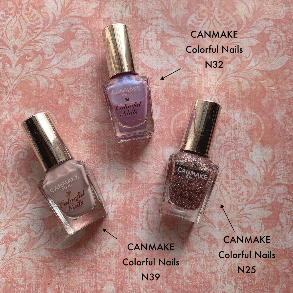 カラフルネイルズ/キャンメイク/マニキュアを使ったクチコミ（3枚目）