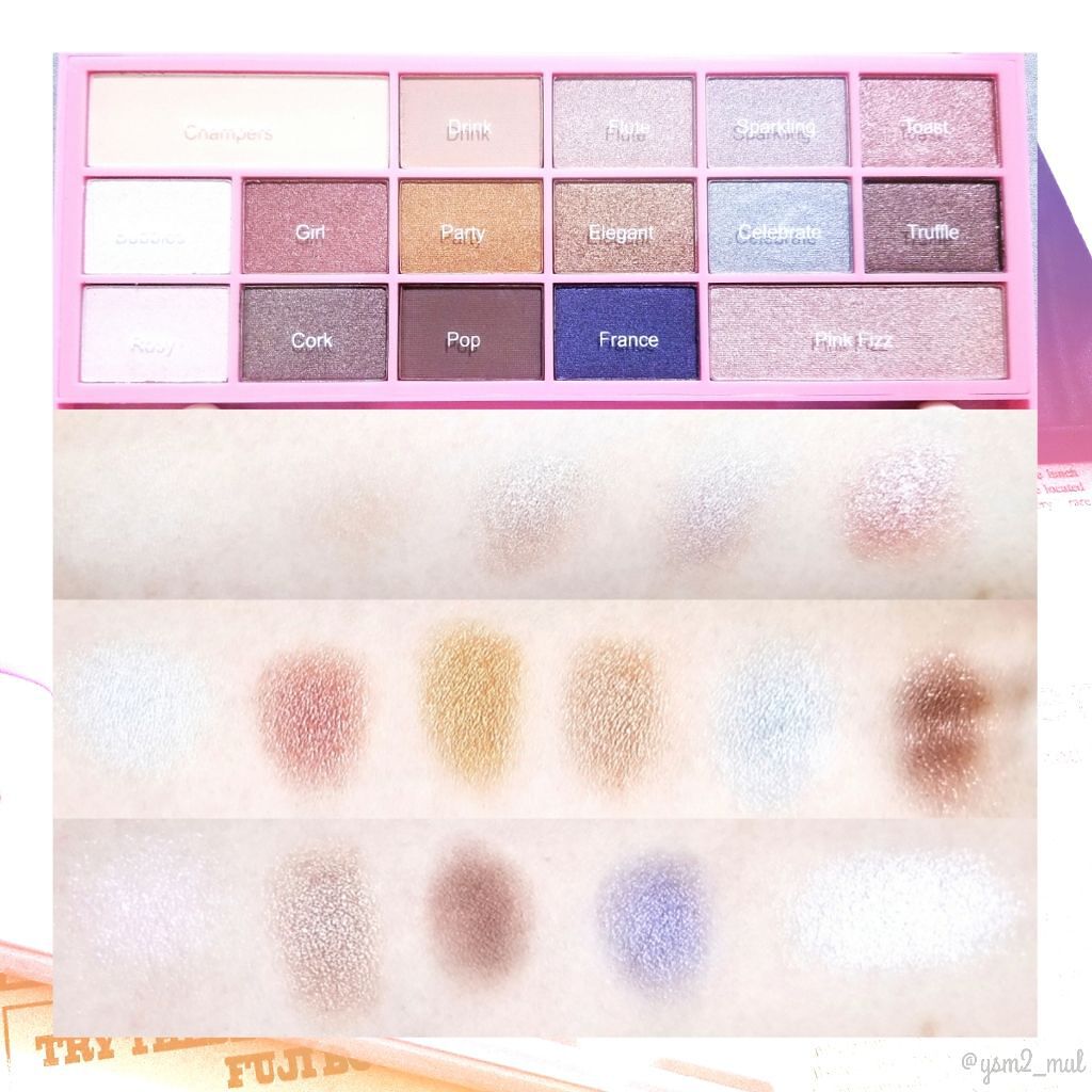 アイラブチョコレート/MAKEUP REVOLUTION/アイシャドウパレットを使ったクチコミ(2枚目)