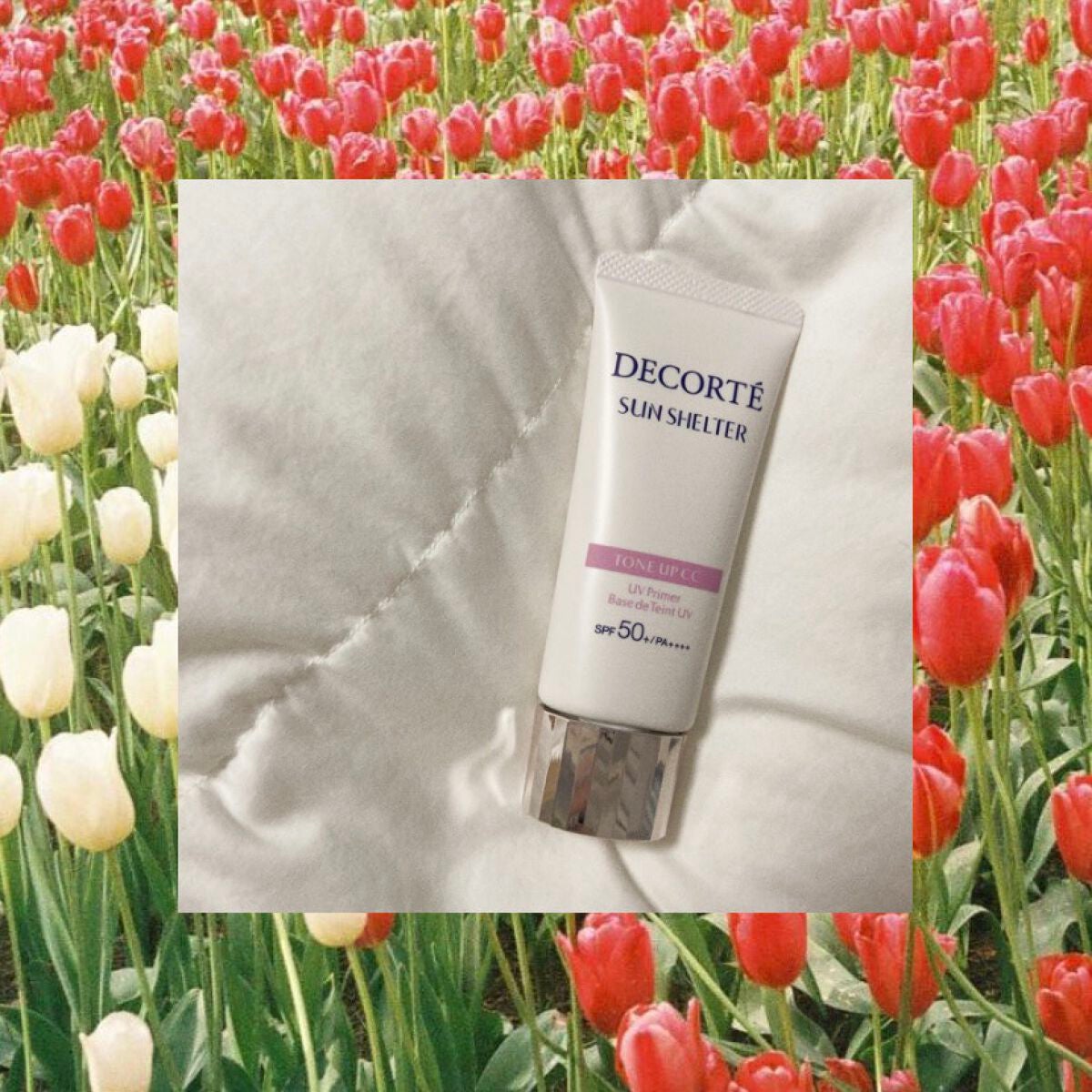 サンシェルター トーンアップCC/DECORTÉ/CCクリームを使ったクチコミ(1枚目)