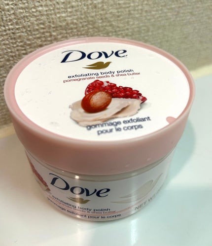 ダヴ ふわとろクリーミースクラブ ザクロ&シアバター/ダヴ/ボディスクラブを使ったクチコミ(1枚目)