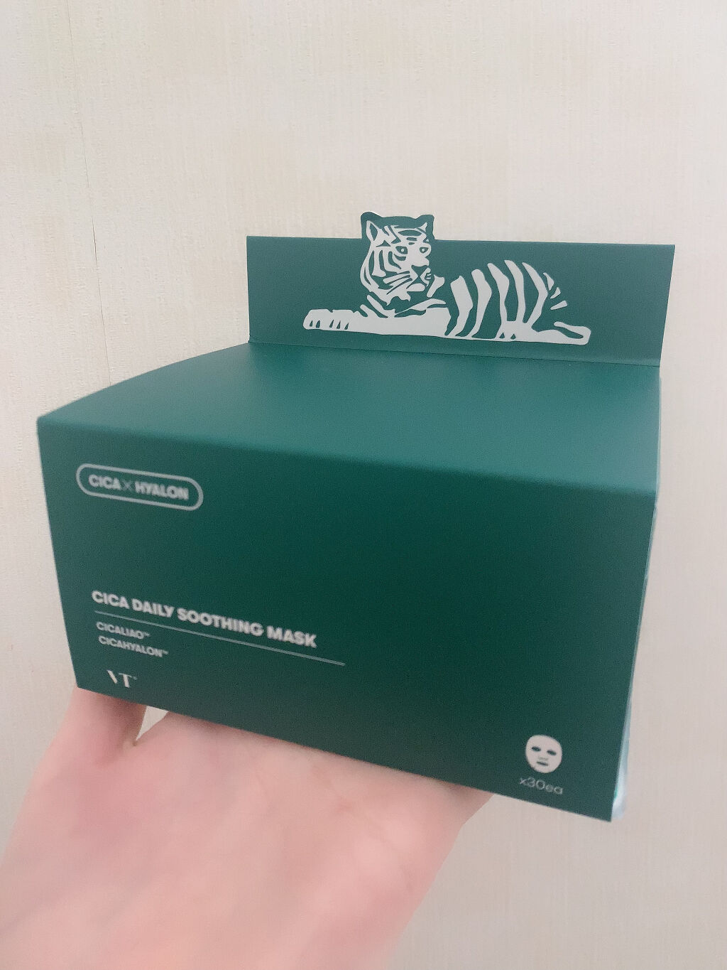 CICA デイリースージングマスク/VT/シートマスク・パックを使ったクチコミ（1枚目）