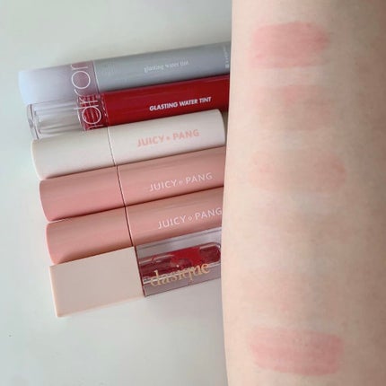 グラスティングウォーターティント/rom&nd/リップティントを使ったクチコミ(4枚目)