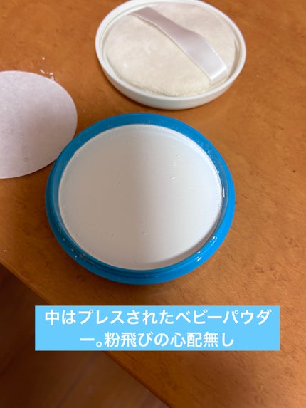 資生堂ベビーパウダー(プレスド)/ベビー/ボディパウダーを使ったクチコミ(3枚目)