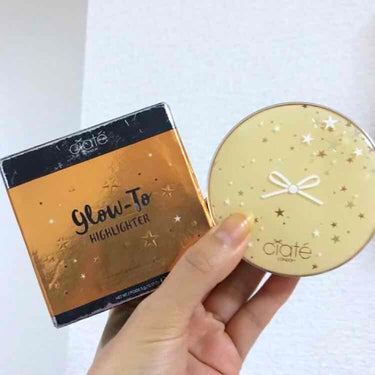 Glow-To Highlighter/Ciaté London/パウダーハイライトを使ったクチコミ（2枚目）