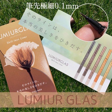 スキルレスライナー/LUMIURGLAS/リキッドアイライナーを使ったクチコミ（1枚目）