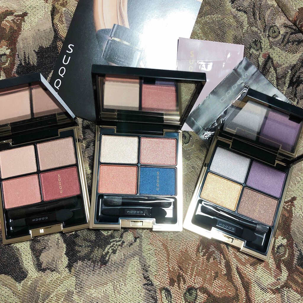 デザイニング カラー アイズ/SUQQU/アイシャドウパレットを使ったクチコミ（1枚目）