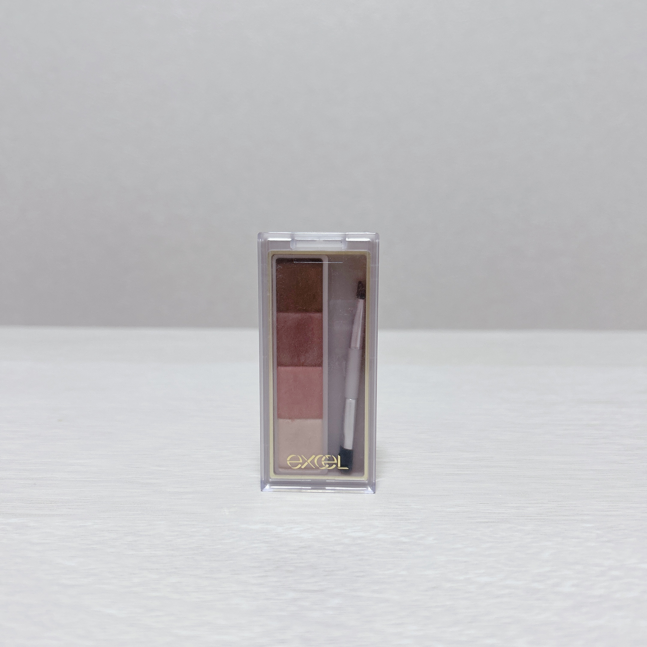 カラーエディットパウダーブロウ EP02 サマーネクター/excel/パウダーアイブロウを使ったクチコミ（2枚目）