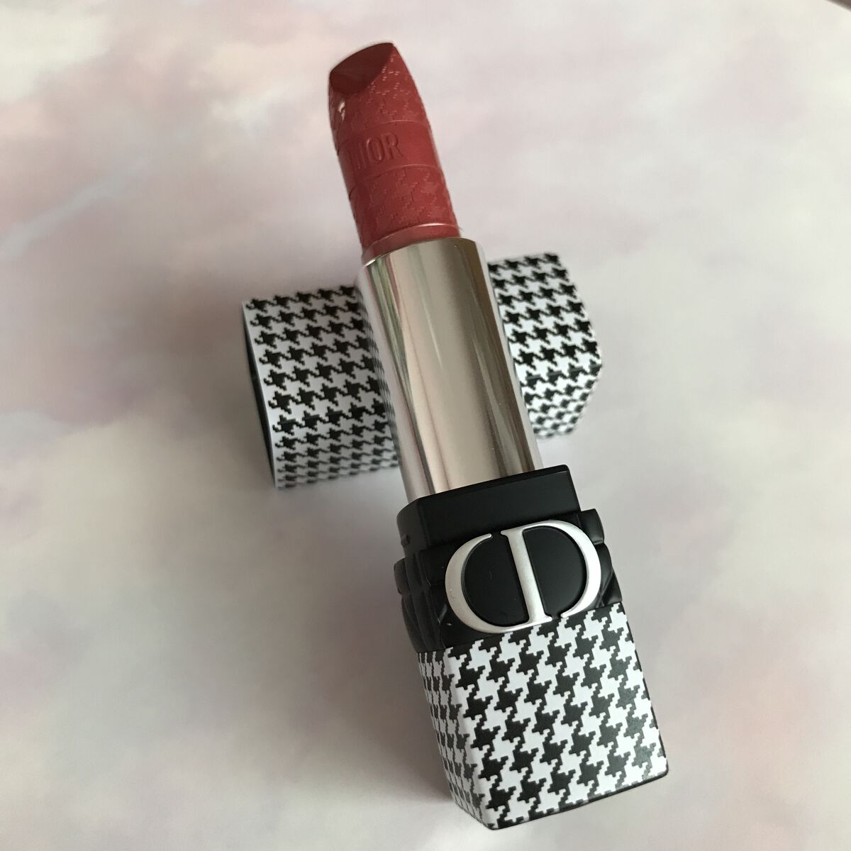ルージュ ディオール 525 シェリー メタリック<ニュー ルック エディション>（生産終了）/Dior/口紅を使ったクチコミ（2枚目）