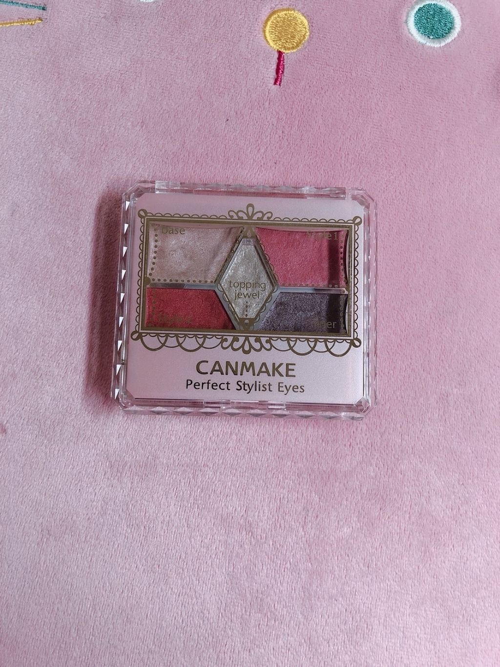 【旧品】パーフェクトスタイリストアイズ/キャンメイク/アイシャドウパレットを使ったクチコミ(1枚目)