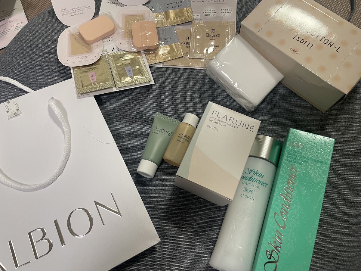  薬用スキンコンディショナーエッセンシャル N/ALBION/化粧水を使ったクチコミ（1枚目）