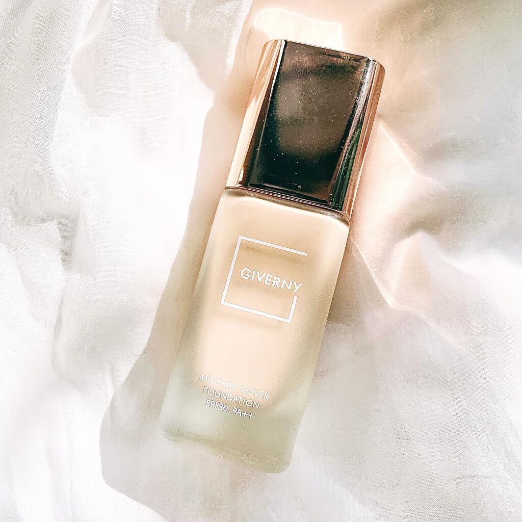 密着カバーファンデーション/GIVERNY/リキッドファンデーションを使ったクチコミ(1枚目)
