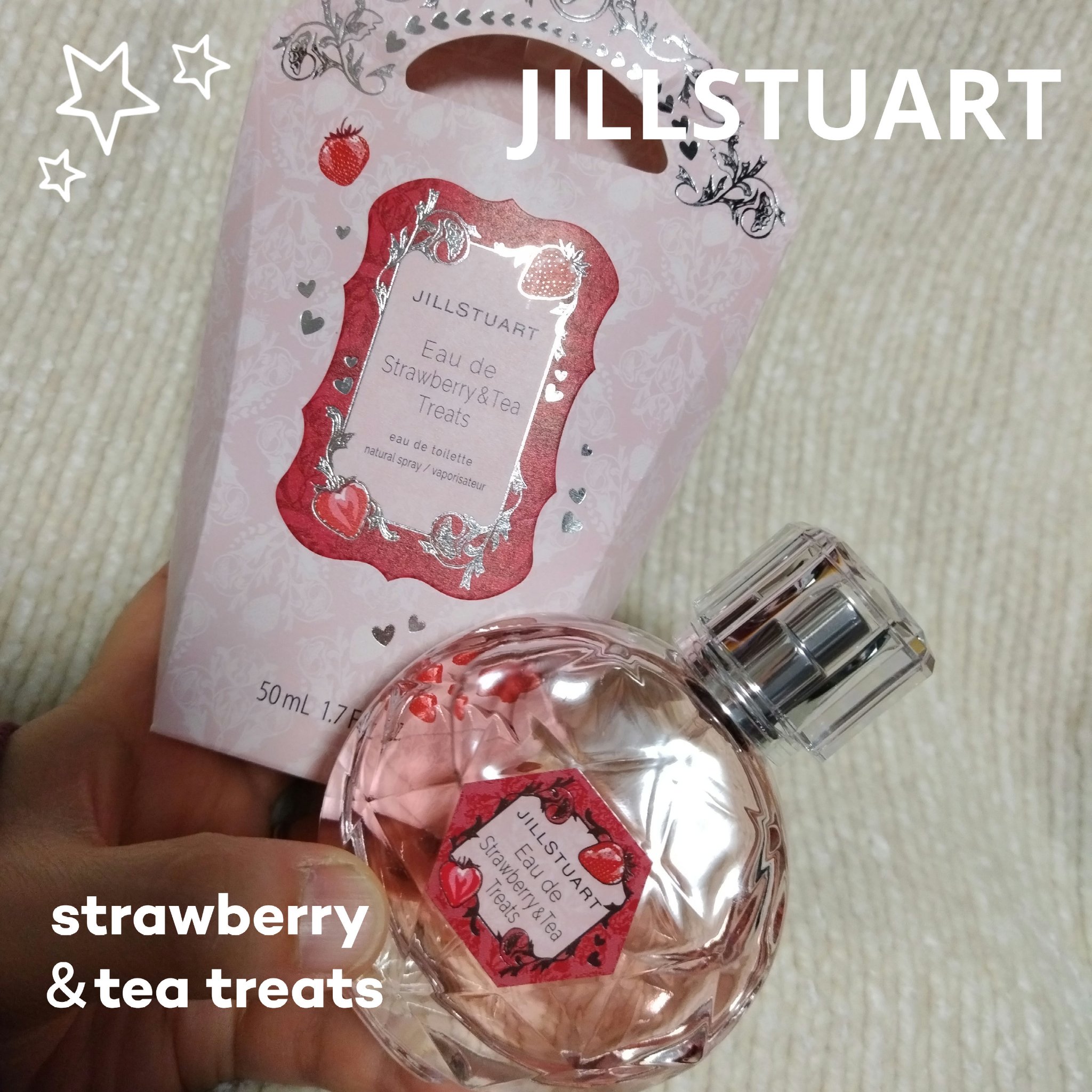 ジルスチュアート オード ストロベリー&ティー トリーツ/JILL STUART/香水(レディース)を使ったクチコミ（1枚目）