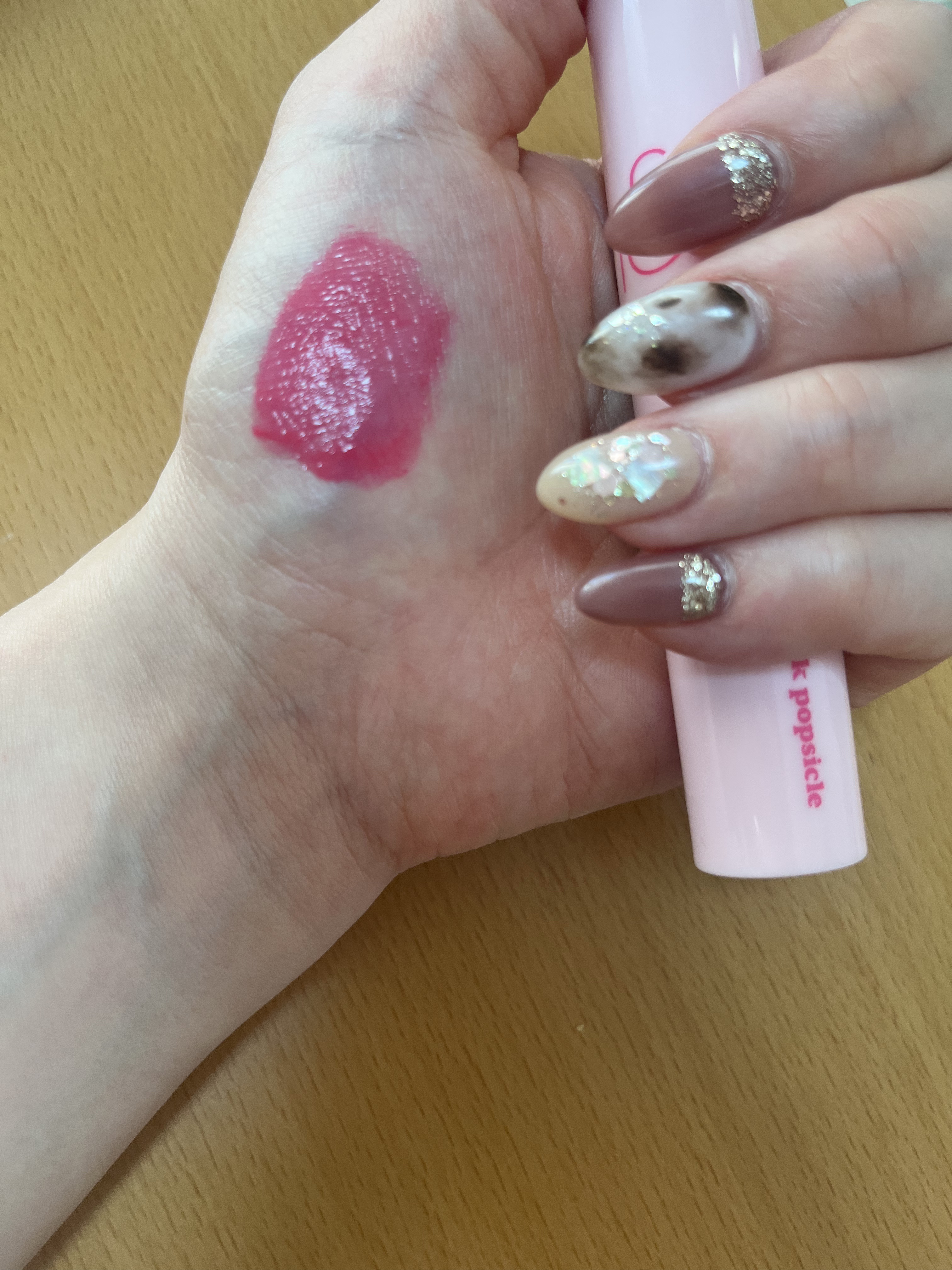 ジューシーラスティングティント/rom&nd/リップティントを使ったクチコミ（3枚目）