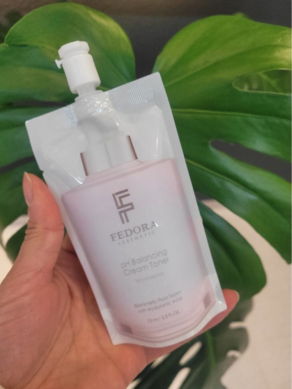pH バランシング クリーム トナー/FEDORA AESTHETIC/化粧水を使ったクチコミ(3枚目)
