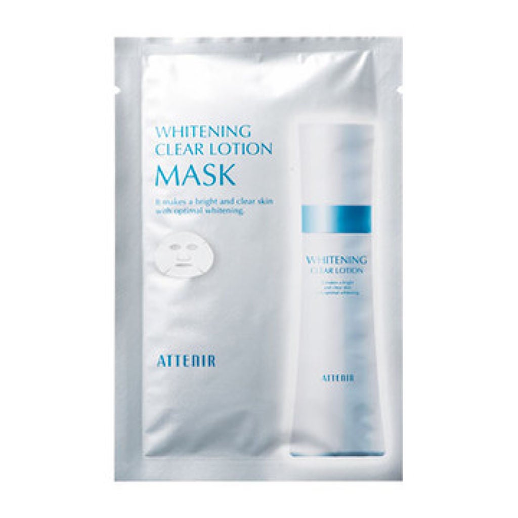 ホワイトニング クリアローション マスク アテニア
