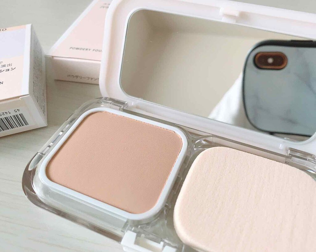 薬用 スキンケアファンデーション(パウダリー)/d プログラム/パウダーファンデーションを使ったクチコミ(2枚目)