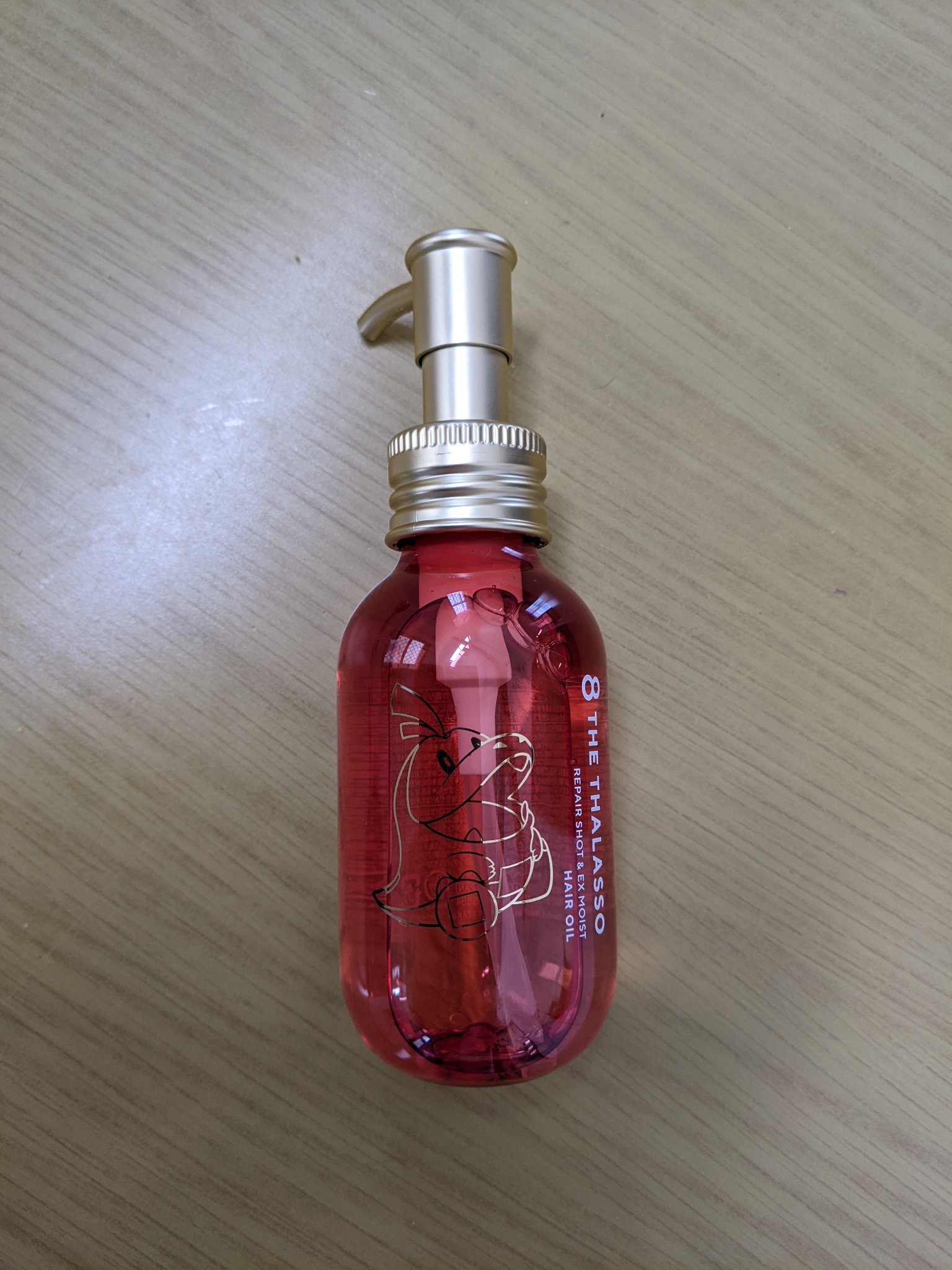 リペアショット＆EXモイスト 美容液オイル ピンクリラックス /エイトザタラソ/ヘアオイルを使ったクチコミ（1枚目）