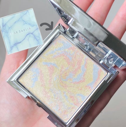 スキンルミナスハイライター/DEAR DAHLIA/パウダーハイライトを使ったクチコミ(1枚目)