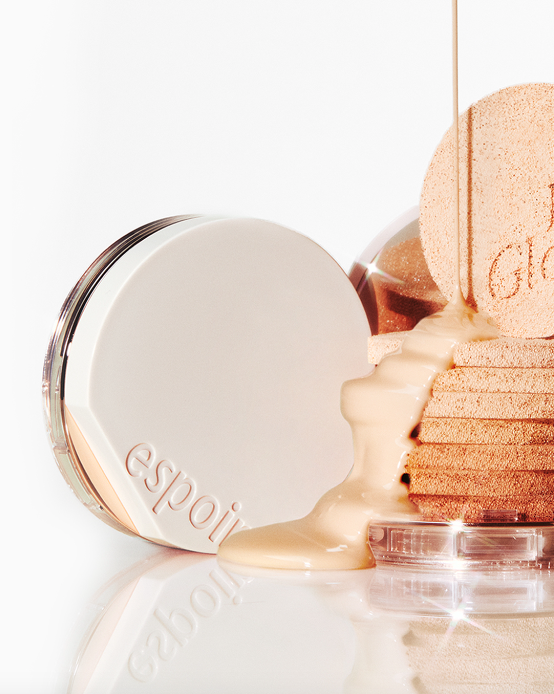 エスポア ビーグロー ボリュームクッション/espoir/クッションファンデーションを使ったクチコミ（3枚目）