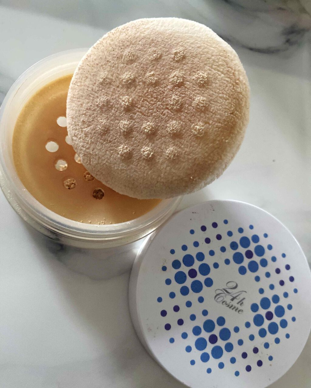 24 ミネラルUVパウダー50/24h cosme/ルースパウダーを使ったクチコミ（1枚目）