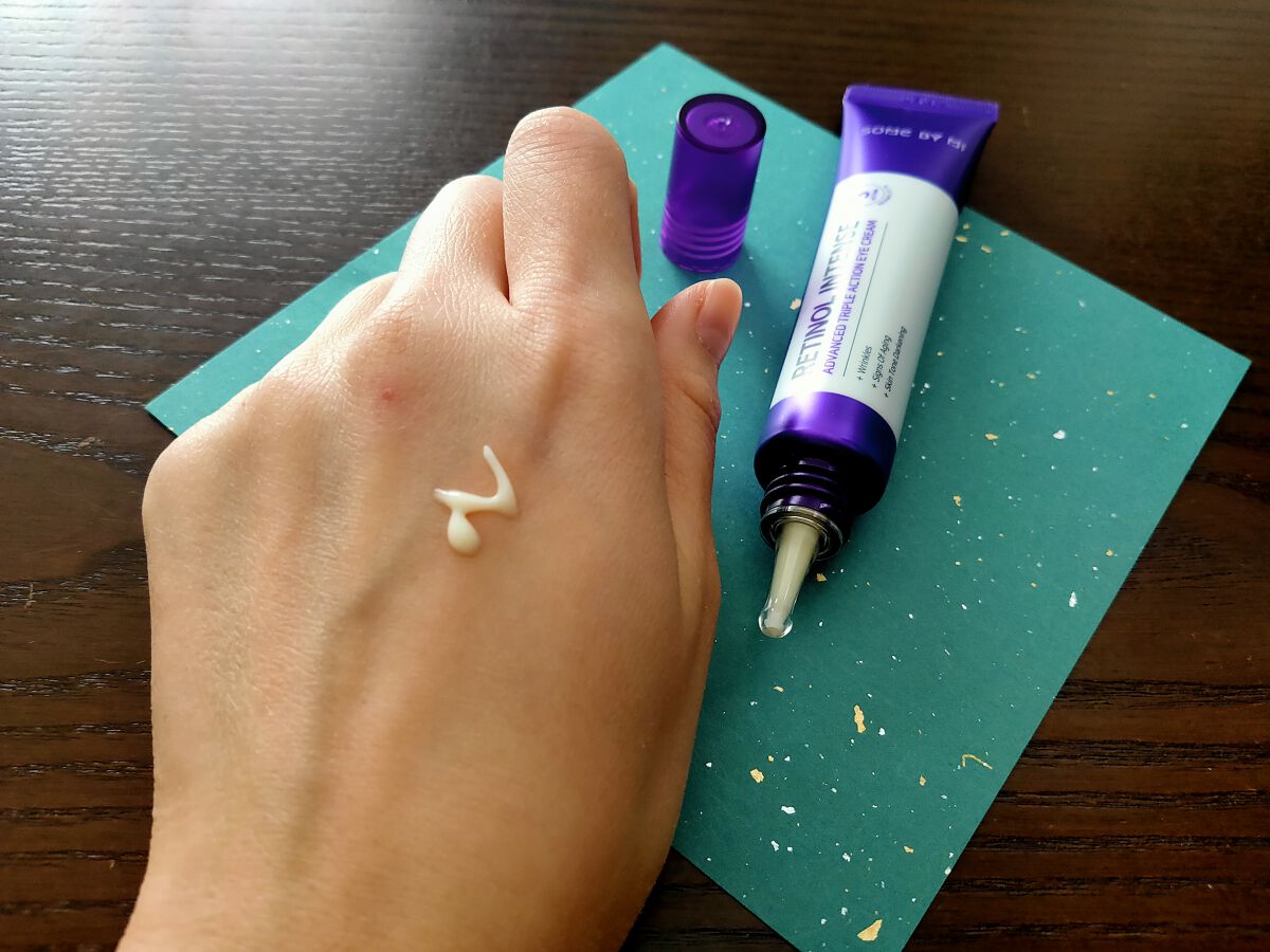 レチノールインテンシブ アドバンスドトリプルアクションアイクリーム/SOME BY MI/アイケア・アイクリームを使ったクチコミ（2枚目）