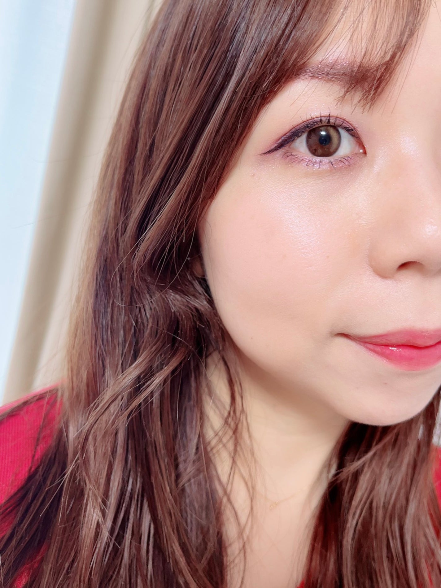 ちろこ on LIPS 「モーニングビオラのメイクポイント🟣今日もモーニングビオラ💜眉毛..」(4枚目)