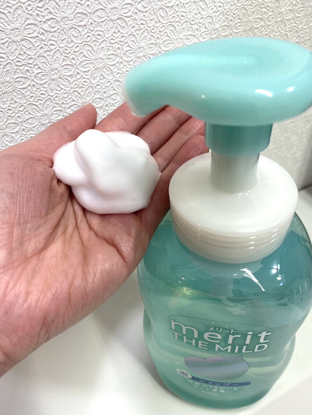 ザマイルド/メリット/市販シャンプーを使ったクチコミ（2枚目）