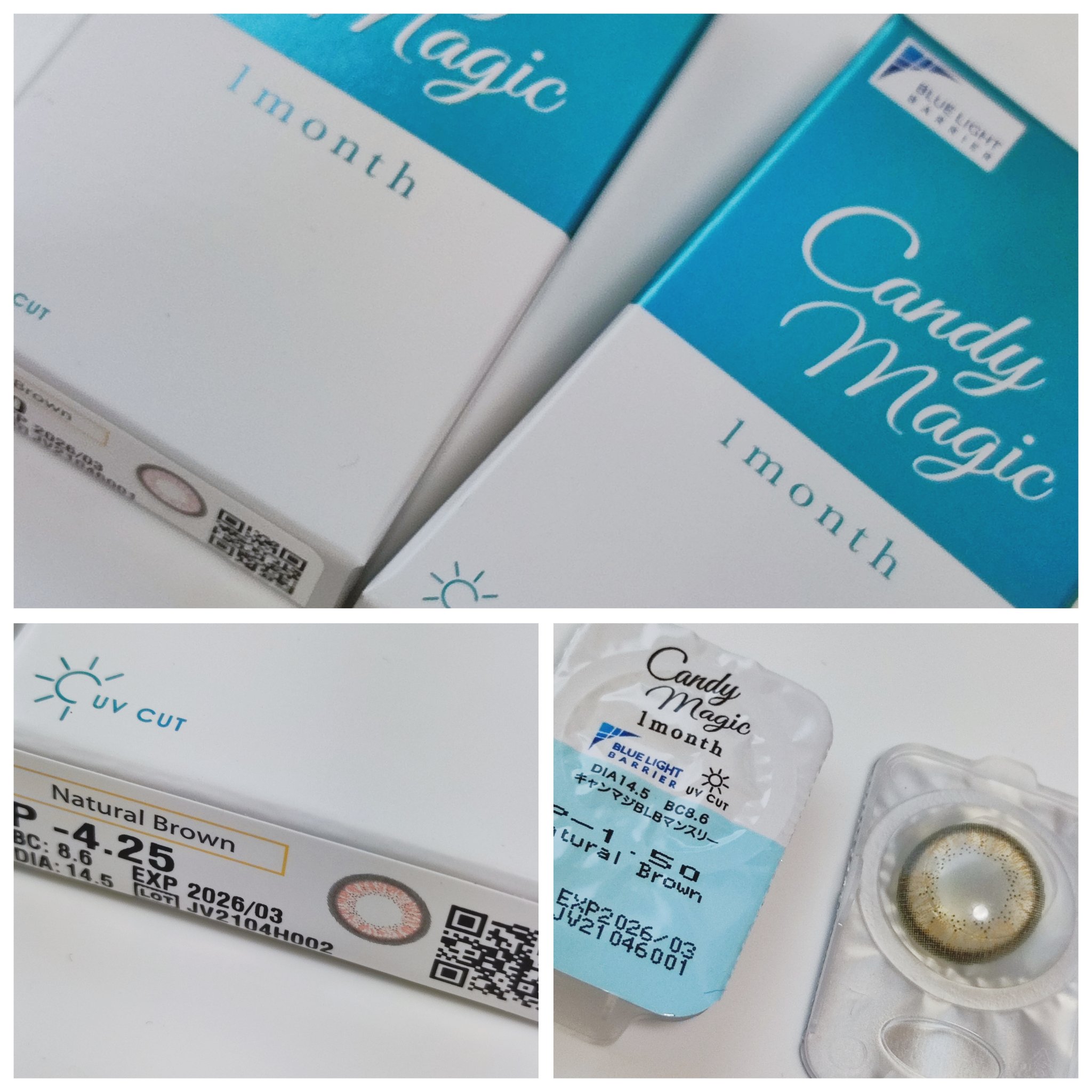 candymagic 1month/candy magic/１ヶ月（１MONTH）カラコンを使ったクチコミ（1枚目）