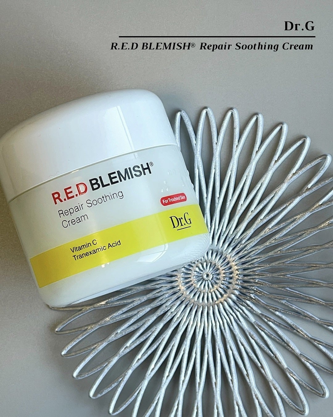レッドブレミッシュ リペアスージングクリーム/Dr.G/フェイスクリームを使ったクチコミ(1枚目)